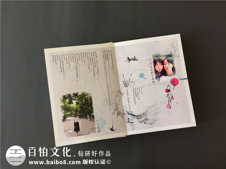 高中、大學(xué)同學(xué)相冊制作 代表校園回憶的畢業(yè)紀念相冊制作第3張-宣傳畫冊,紀念冊設(shè)計制作-價格費用,文案模板,印刷裝訂,尺寸大小