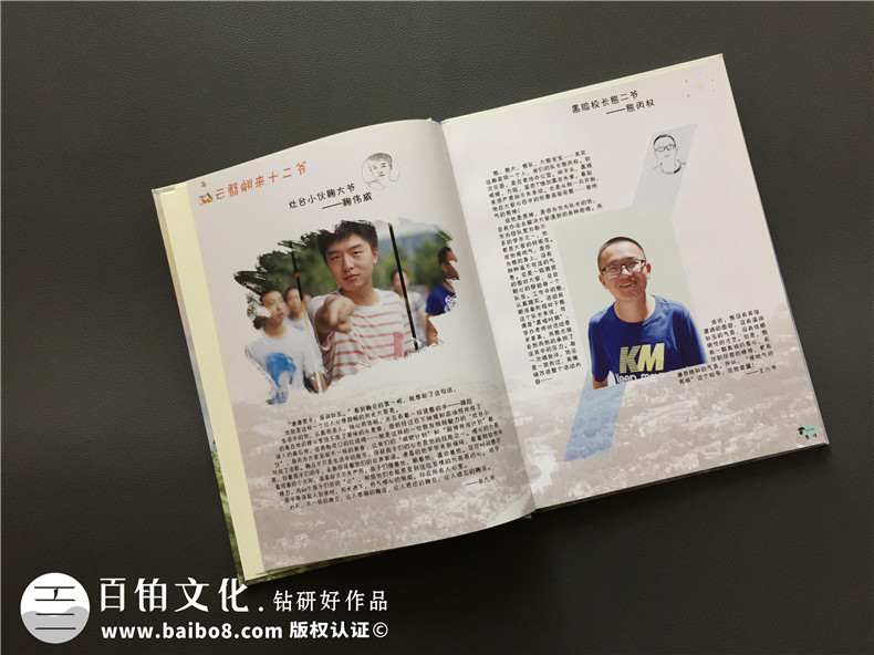 大學同學畢業(yè)紀念冊制作方法 選擇私人定制設計畢業(yè)紀念冊服務！第2張-宣傳畫冊,紀念冊設計制作-價格費用,文案模板,印刷裝訂,尺寸大小