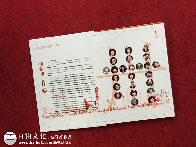 同學(xué)30周年聚會相冊制作-南京同學(xué)會紀(jì)念冊定制