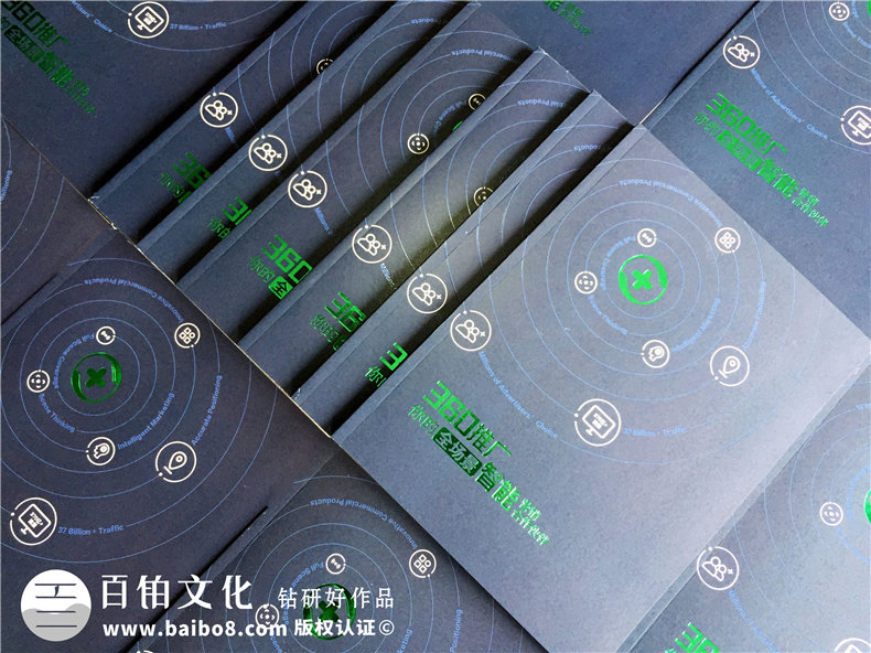 互聯(lián)網企業(yè)宣傳冊設計-高檔簡約風科技公司產品畫冊制作