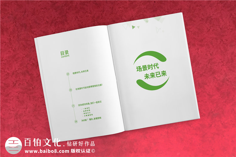 互聯(lián)網企業(yè)宣傳冊設計-高檔簡約風科技公司產品畫冊制作