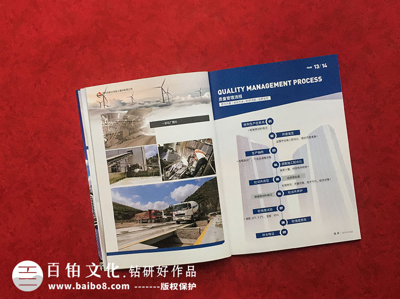 集團畫冊封面設計特點